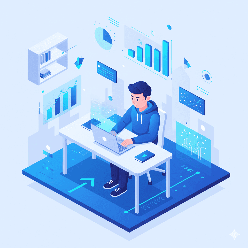 Ilustrasi cover untuk artikel Jasa Bimbingan Belajar Coding untuk Siswa Informatika SMA/SMK di Malang