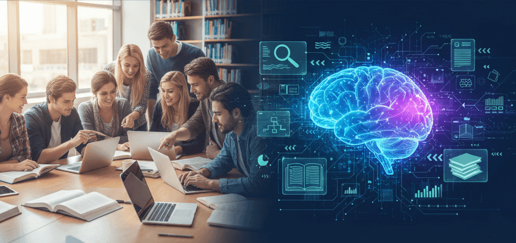 Ilustrasi cover untuk artikel Optimalisasi Pencarian Referensi Skripsi dan Tesis Menggunakan Teknologi AI